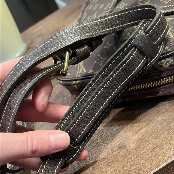 Louis Vuitton Monogram Brown Denim Crossbody Bag - Picture 5 of 14